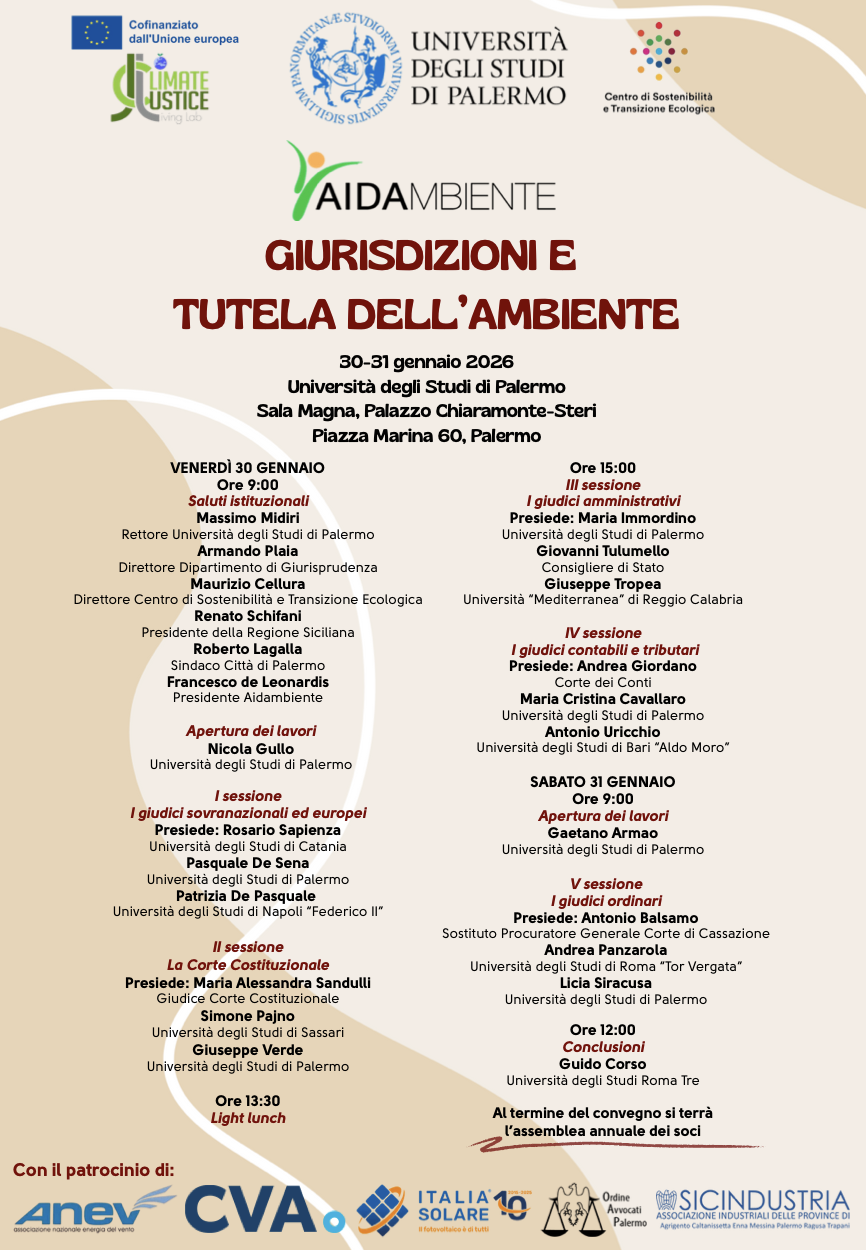 Giurisdizioni e tutela dell'ambiente